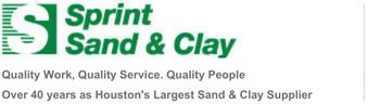 Sprint Sand and Clay Logo